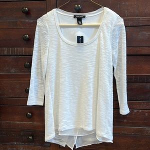 White House Black Market 3/4 length sleeve shirt. Size XXS.